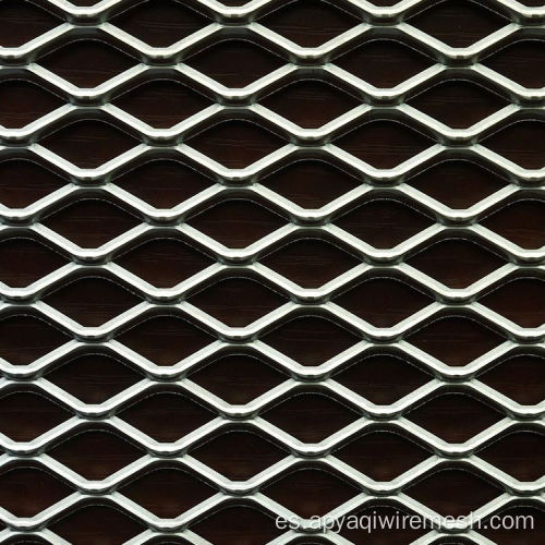 Silver Galvanized Expanded Metal Mesh para BBQ Grill